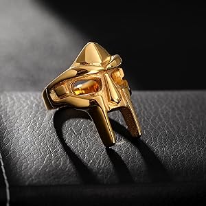 【Masa】UR-TACTICALD-RING Amazon.com: HZXY Mf Doom Mask Ring, 2Pcs Doom Mask Gladiator